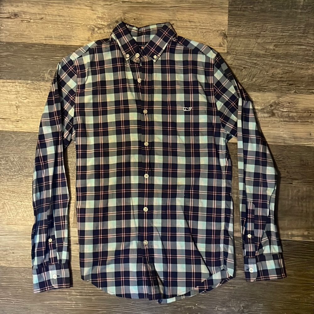 Vineyard Vines Slim Fit Tucker Shirt (Mens XS)
